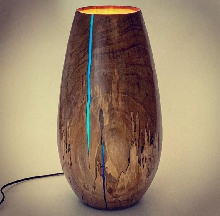 Handcrafted epoxy decoration vase AquaTicaret Shopinext